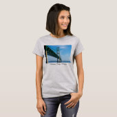Langs Mackinac Bridge T-shirt (Voorkant volledig)