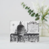 Langsdoorsnede van St. Peter's Briefkaart (Staand voorkant)