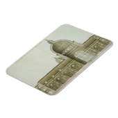 Langsdoorsnede van St. Peter's in Rome, Magneet (Linkerzijde)