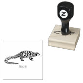 Langstaartpangoline cartoon 	rubberstempel (Gestempeld)