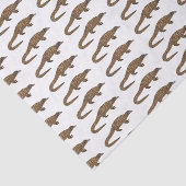 Langstaartpangoline cartoon tissuepapier (Detail)