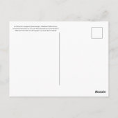 Langstaartparkiet, Psittacula Longicauda Briefkaart (Achterkant)