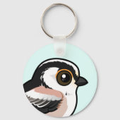 Langstaartput Sleutelhanger (Achterkant)