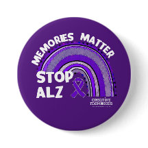 Langste dag Alzheimer Association 2024 knop