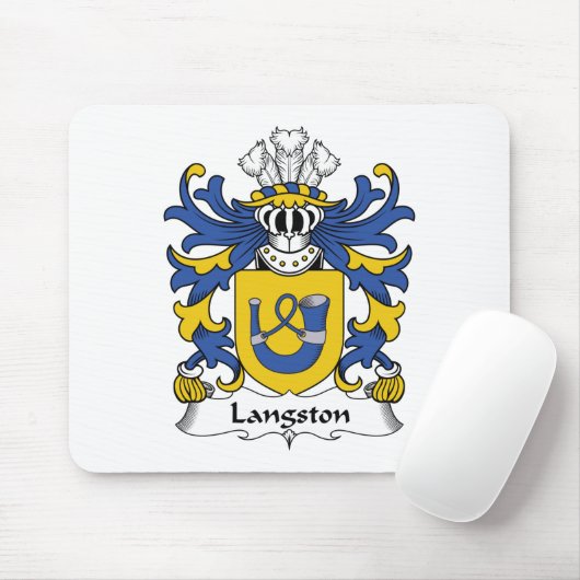 Langston Family Crest Muismat (Met muis)