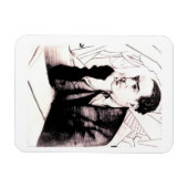 Langston Hughes, Amerikaanse dichter Magneet (Horizontaal)