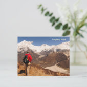 Langtang Mountains Briefkaart (Staand voorkant)