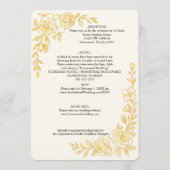 'Language of Love' All-in-One Wedding Invitation (Dos)