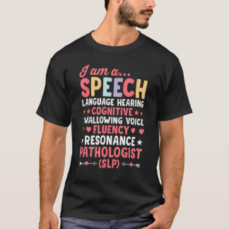 Language Therapist SLP Speech Pathologist Future S T-shirt