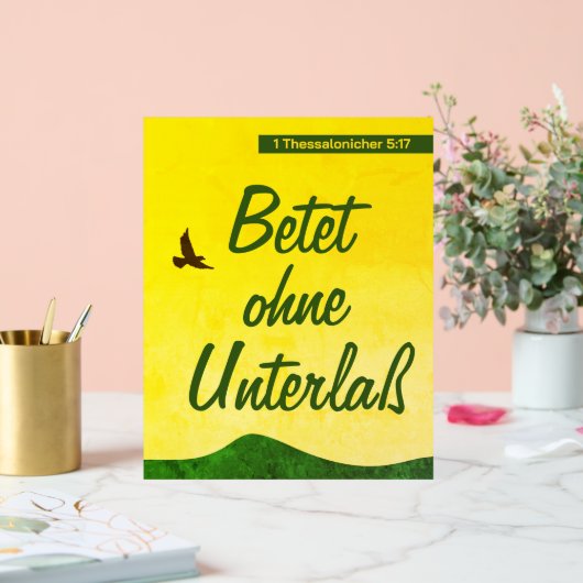 Langue Allemande Bible Verse Motivation (Mariage)