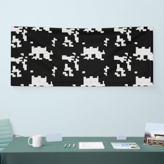 Langue, bannière Tempête du désert (Salon professionnel)