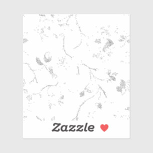 Langue, Cloud gris personnalisé Sticker en vinyle