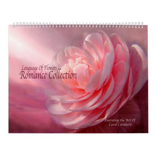 Langue des fleurs - calendrier Romance de (Protection)