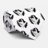 LANGUE DES SIGNES AMÉRICAINE : JE T'AIME : CRAVATE (Roulé)