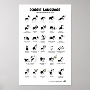 LANGUE DOGGIE Grande affiche
