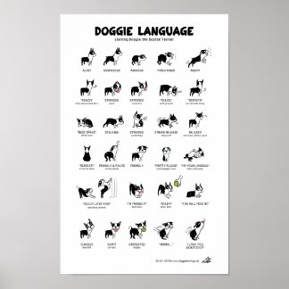 LANGUE DOGGIE Grande affiche