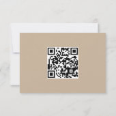 Langue espagnole Nuestra Boda Carte RSVP (Dos)