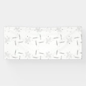 Langue, gris clair, bannière Geyser (Horizontal)