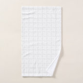 Langue, gris clair, Geyser (Serviette à main)