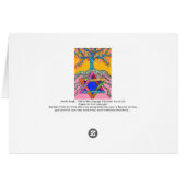 Langue sainte yiddish de l'été Arbre de vie (Dos Horizontal)