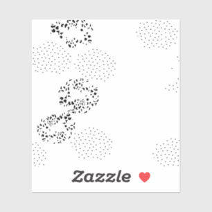 Langue, Sticker en vinyle coupé sur mesure à la dé