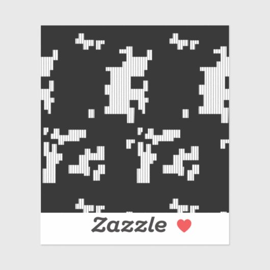 Langue, Tempête du désert Autocollant en vinyle co (Feuille)