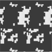 Langue, Tempête du désert Autocollant en vinyle co (Devant)