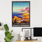  Languedoc-Rousillon, Frankrijk - Poster (Thuiskantoor)