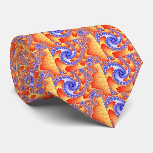 Langues de cravate du feu (Roulé)