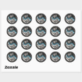 LangWelZ Yin Yang Ronde Sticker (Vel)