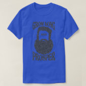 Langwerpige baard en  baardstukken D T-shirt (Design voorkant)