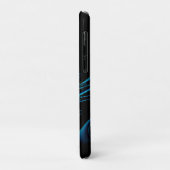 Langwerpige blauw schepping Case-Mate iPhone case (Achterkant/links)