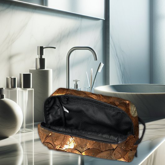 langwerpige souvenirmunt/geperste penny toilettasje