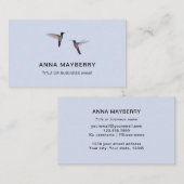 Langwerpige stekelroos visitekaartje (Voorkant / Achterkant)