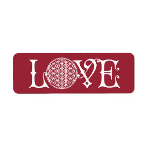 Langwerpige tattoo - witte vetlaag etiket