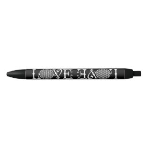 Langwerpige tattoo - witte vetlaag zwarte inkt pen
