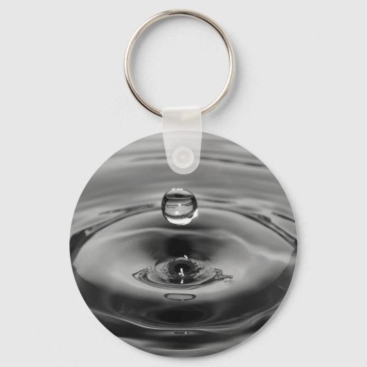 Langzaam bewegingskunstontwerp voor water sleutelhanger (Voorkant)