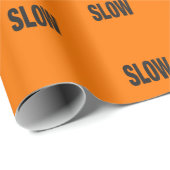 Langzaam Casual teken Cadeaupapier (Rol Hoek)