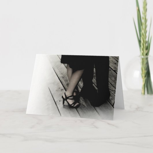 Langzaam Dans Kaart (Voorkant)