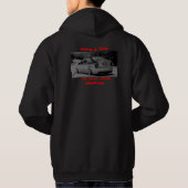 Langzaam en laag hoodie (Achterkant)