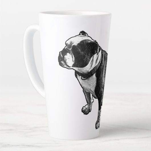 Langzaam Komt Gelijk Latte Mok (Linkerhoek)