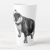 Langzaam Komt Gelijk Latte Mok (Voorkant)