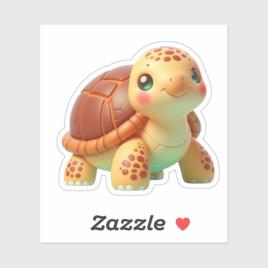 Langzaam maar groeiend sticker (Vel)