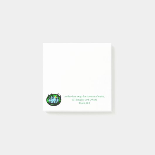 Langzaam voor God Post-it® Notes (Voorkant)