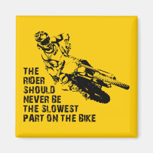 Langzaamste Onderdeel Dirt Bike Motocross Koelkast Magneet