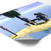 Langzame dag in de winkel poster (Hoek)