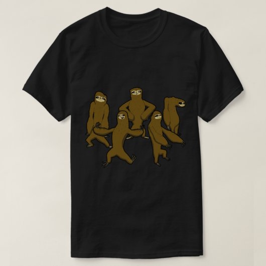 Langzame dansers t-shirt (Design voorkant)