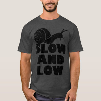 Langzame en lage Snail T-shirt