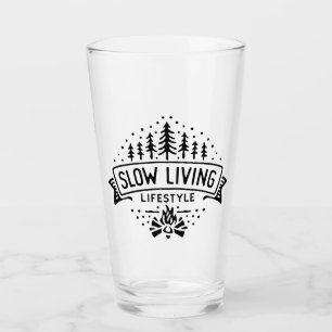 Langzame levensstijl glas