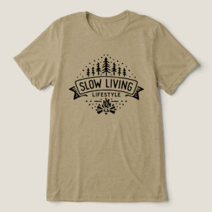 Langzame levensstijl Tri-Blend shirt